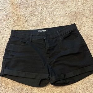 Old navy black shorts